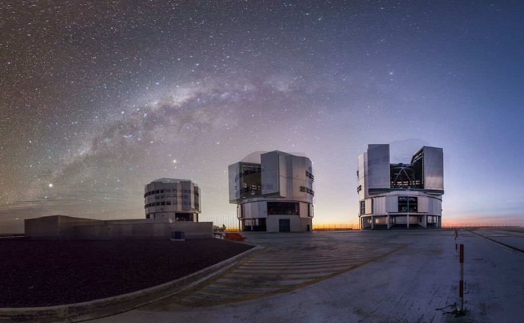 Centro astronómico fundado en el Cerro Paranal
