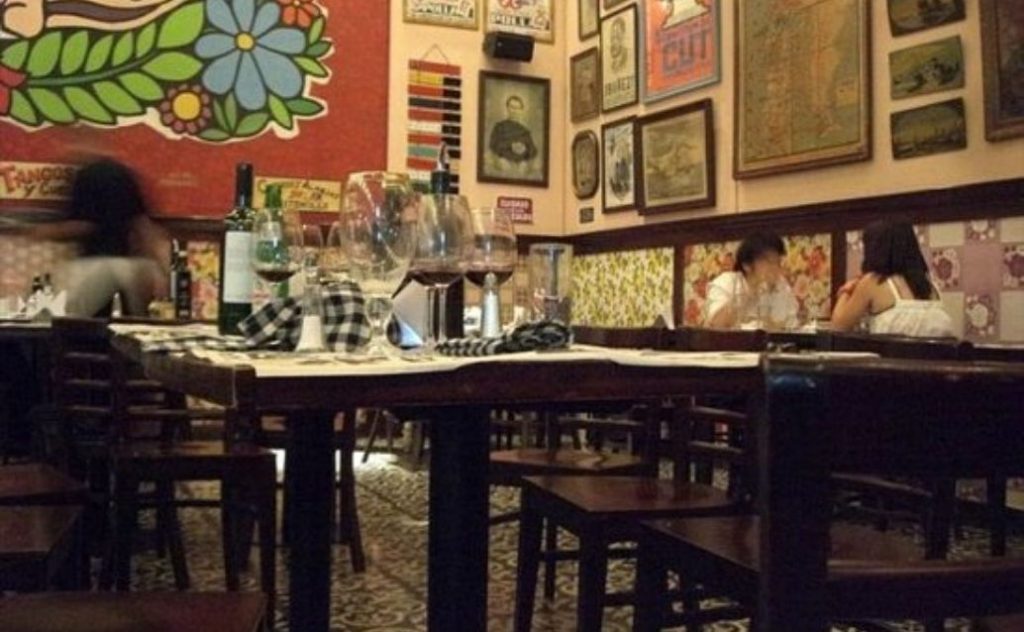 Restaurante Liguria en la ciudad de Santiago de Chile