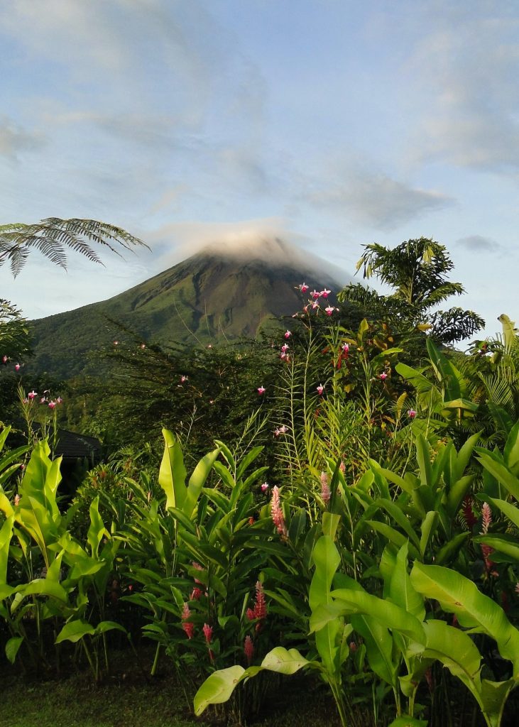 mirada al volcán